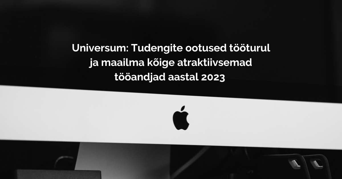 Universum 2023 tööandjad