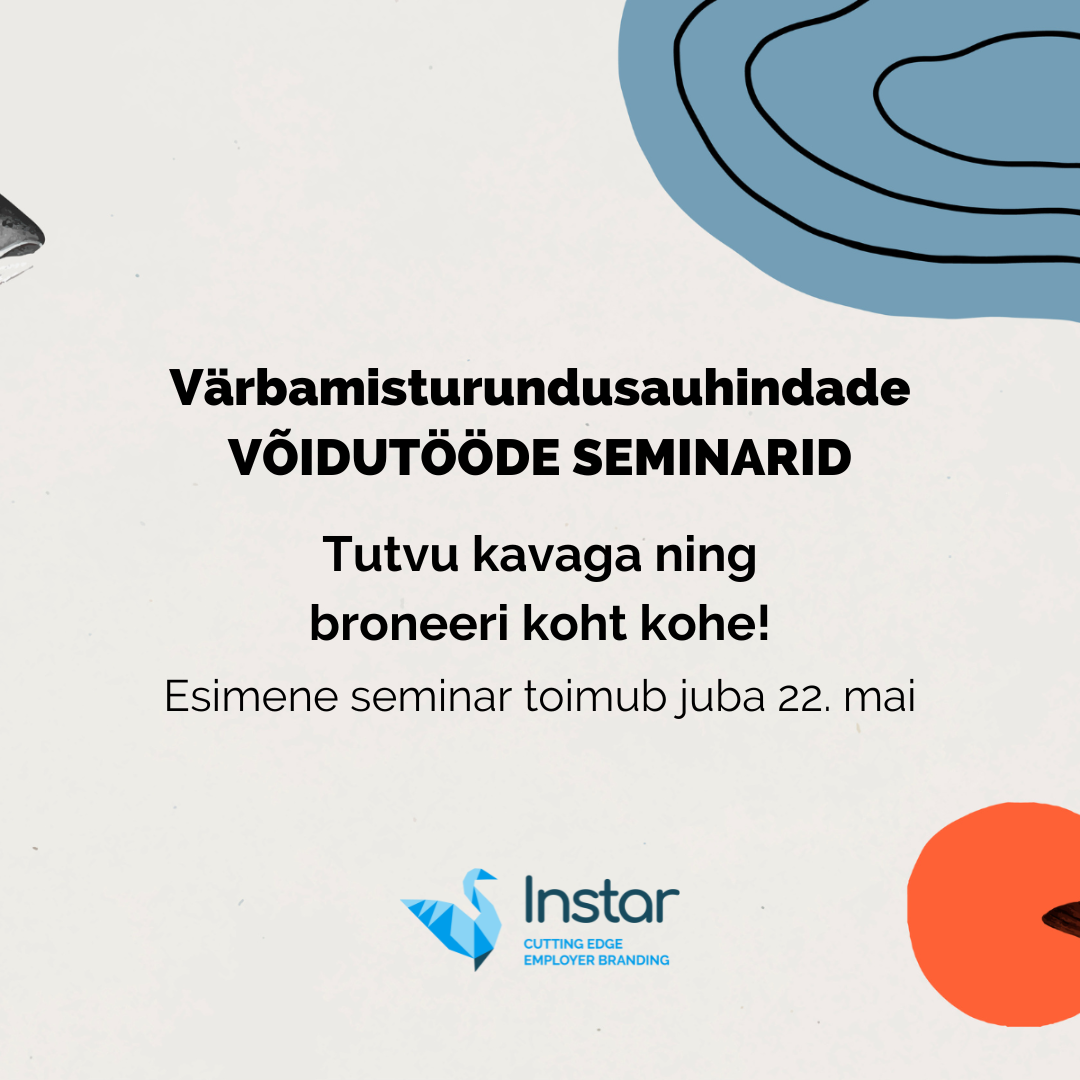 Sellel aastal on Instar koostöös CV-Online’iga juba kuuendat korda läbi viinud värbamise ja tööandja brändingu konkurssi, mille eesmärk on tunnustada Eesti silm