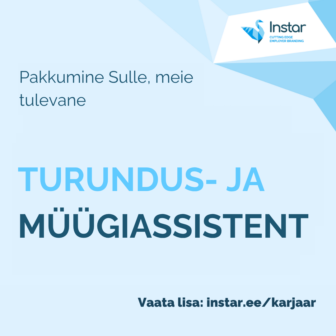 Kui sul on huvi kommunikatsiooni ja sotsiaalmeedia vastu, naudid ürituste korraldamist, tunned end digikeskkondades (nagu Canva, Meta ja Google Ads) mugavalt võ