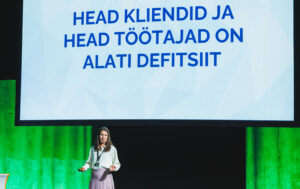 Kersti Vannas Instarist esinemas Password 2026 konverentsil teemal brändisaadikud kõnetavad nii tulevasi kliente kui tulevasi töötajaid